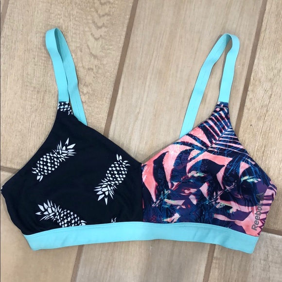 Reebok Other - Reebok pineapple sports bra